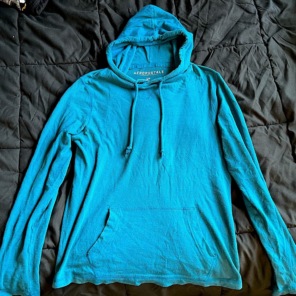 Aeropostale Long Sleeve Hooded Shirt